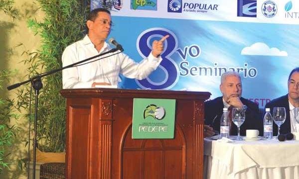 Senador Jose Rafael Vargas expone en el 8vo Seminario PEDEPE 2015